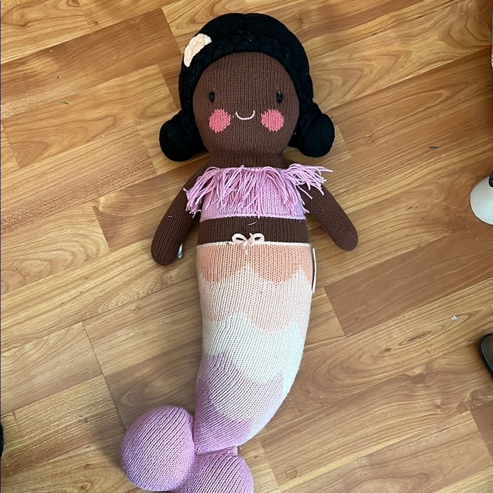 Cuddle and Kind Maya Handmade Mermaid Doll 24"
